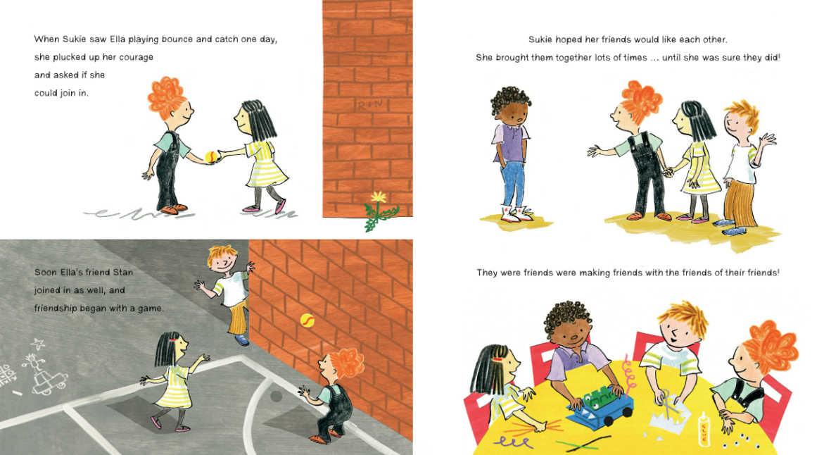 Making Friends: A Book About First Friendships čteme anglicky