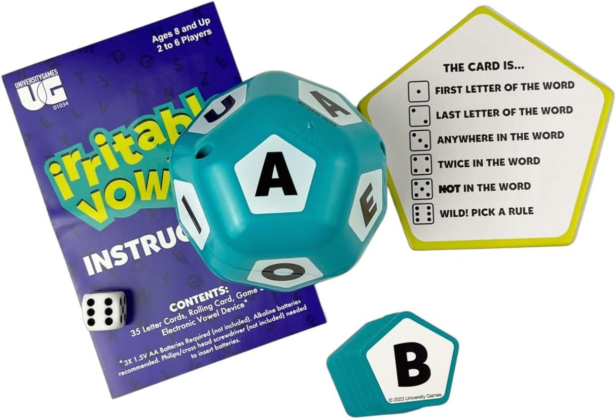 Irritable Vowels Game anglická tvoření anglických slov spelling