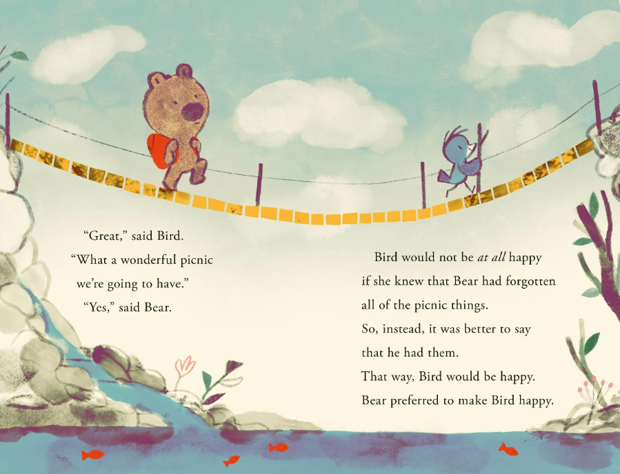 Bear and Bird: The Picnic and Other Stories podepsaná kniha