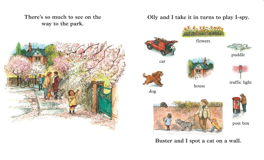 My Very Busy Day obrázkový slovník pro děti denní režim