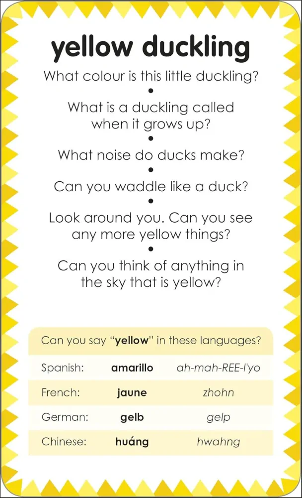 Flashcards My First Colours & Shapes obrázky s otázkami