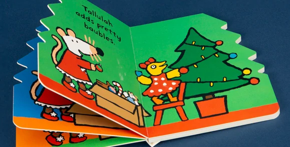 Maisy's Christmas Tree kniha v angličtině vánoční strom s Maisy