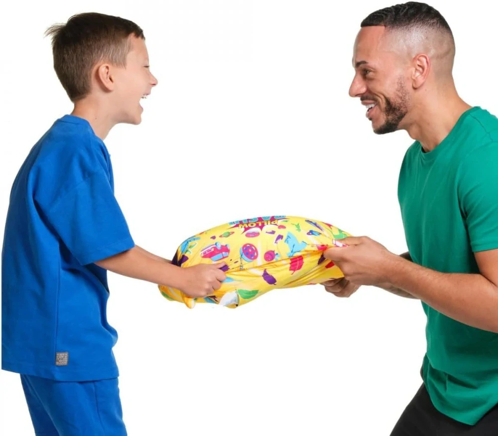 Pillow Bash Funny Party Games hra anglická slovíčka dle témat PONIČENÁ KRABICE