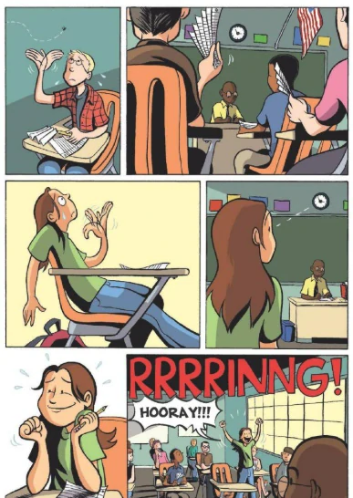 The Baby-sitters Club Kristy's Great Idea komiks v angličtině