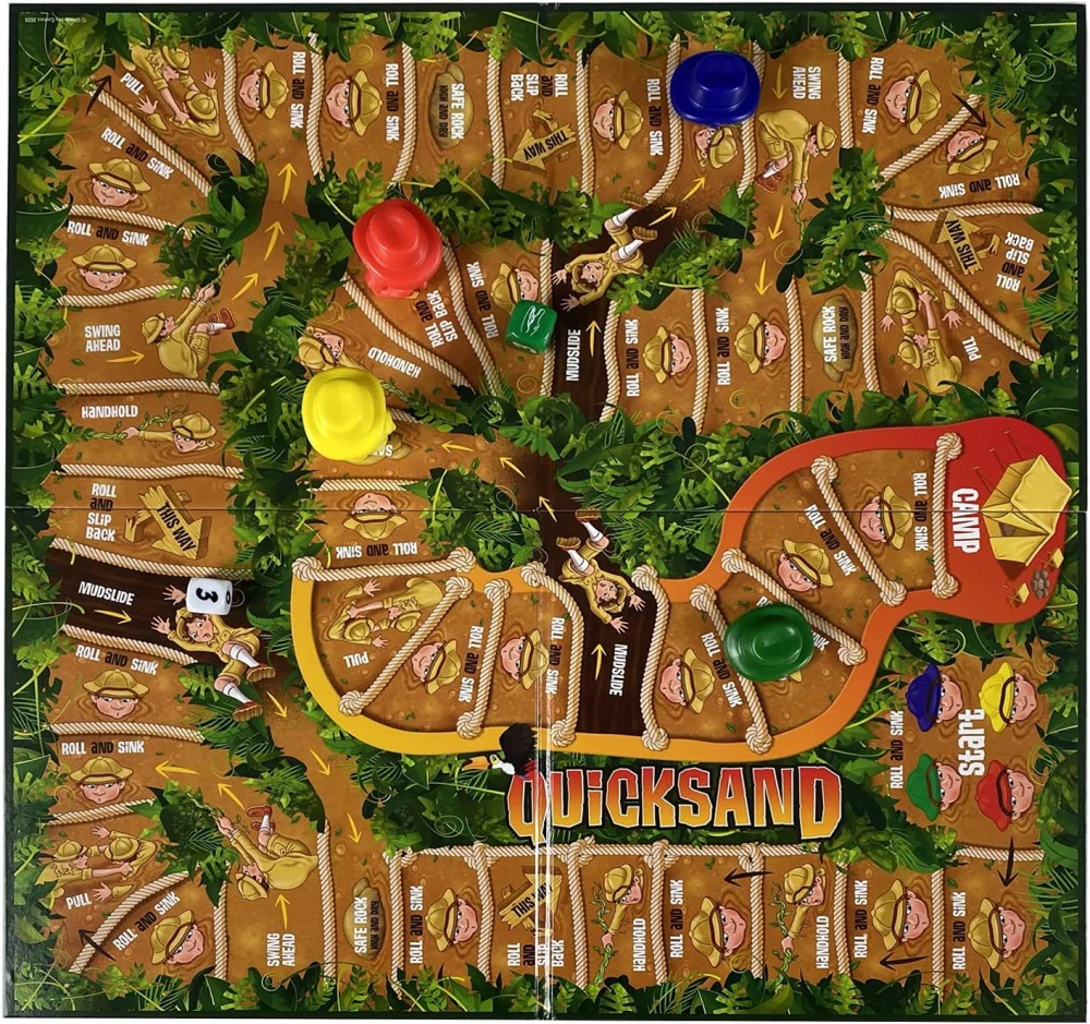 Quicksand akční stolní hra pro děti v angličtině