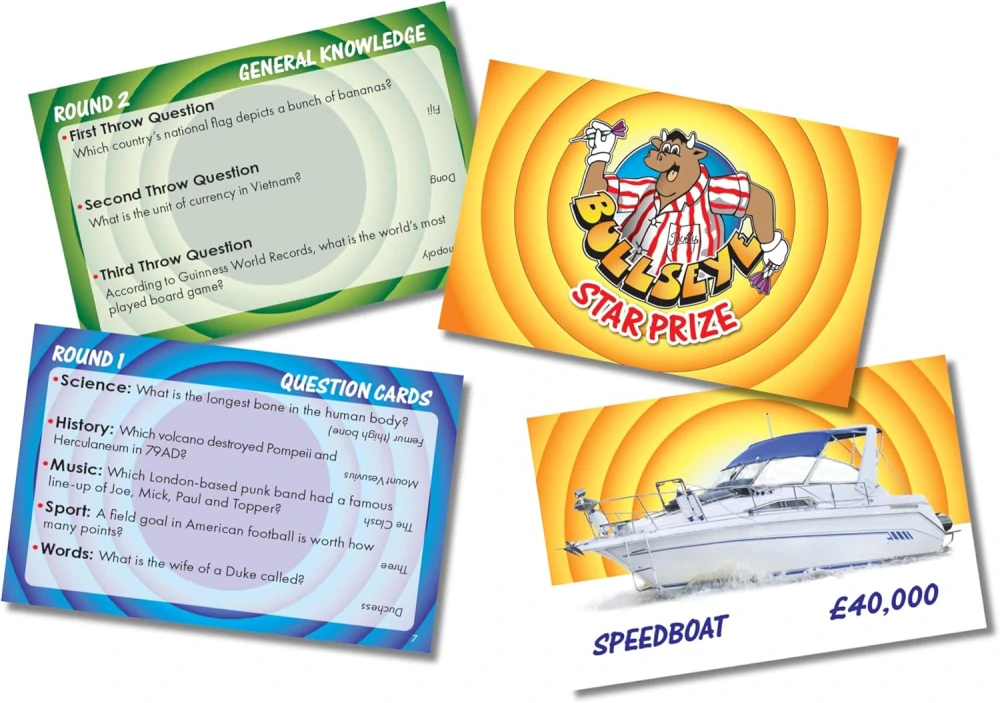 Bullseye The Mini Travel Game vědomostní stolní hra v angličtině