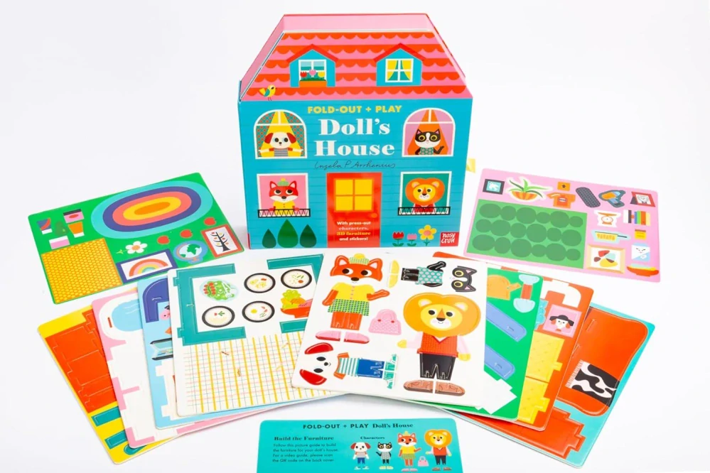 Doll's House postavte si svůj 3D domeček kniha v angličtině