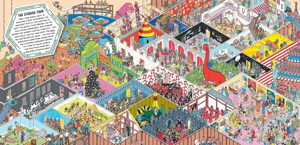 Where's Wally? Amazing Journeys Kde je Valda? v angličtině