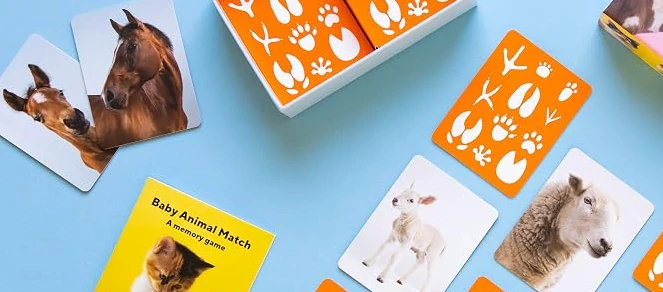 Baby Animal Match pexeso zvířata a jejich mláďata