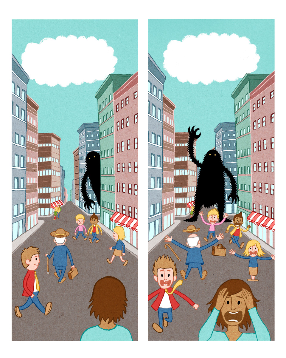 The Lonely Beast kniha v angličtině pro děti MŠ a 1. stupeň ZŠ