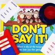 Don't Say It! zábavná hra v angličtině na rozmluvení