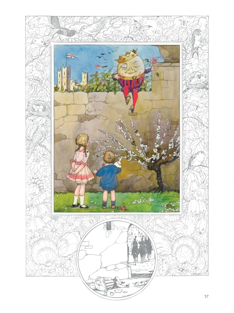 Classic Nursery Rhymes původní anglické říkanky notový záznam