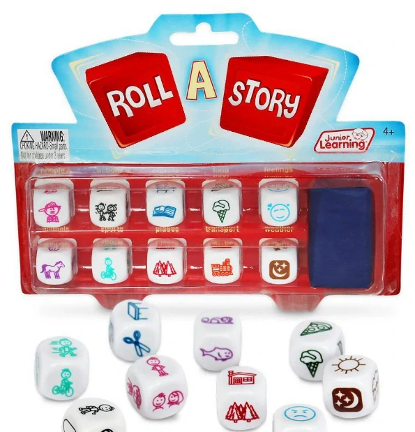 Roll A Story kostky k vyprávění příběhu