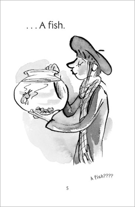 Fluff the Farting Fish vtipná kniha v angličtině pro děti 