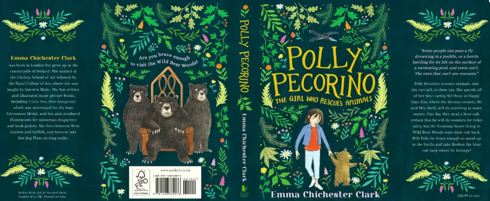 Polly Pecorino: The Girl Who Rescues Animals kniha s podpisem