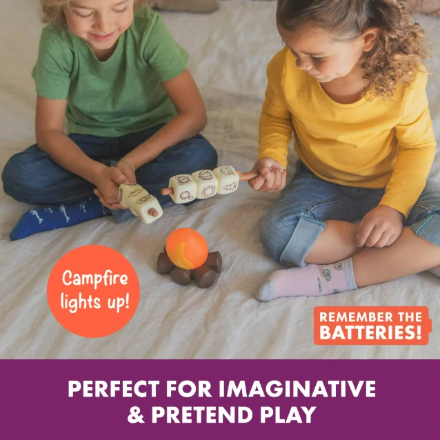 Campfire Chatmallows™ – Storytelling Set kostky tvoří příběhy