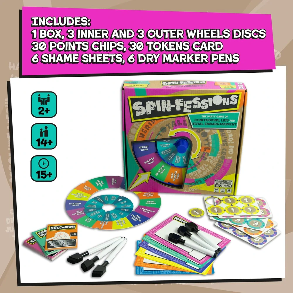 Spin-Fessions Game Storytelling Teens and Adults vyprávěj anglicky