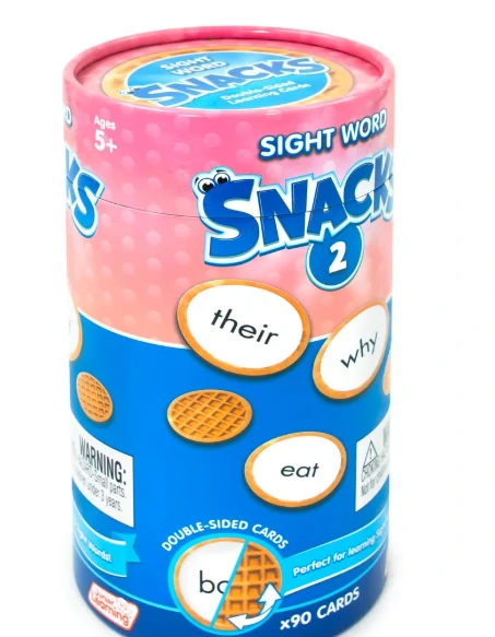 Sight Word Snacks (Set 2) základní anglická slova