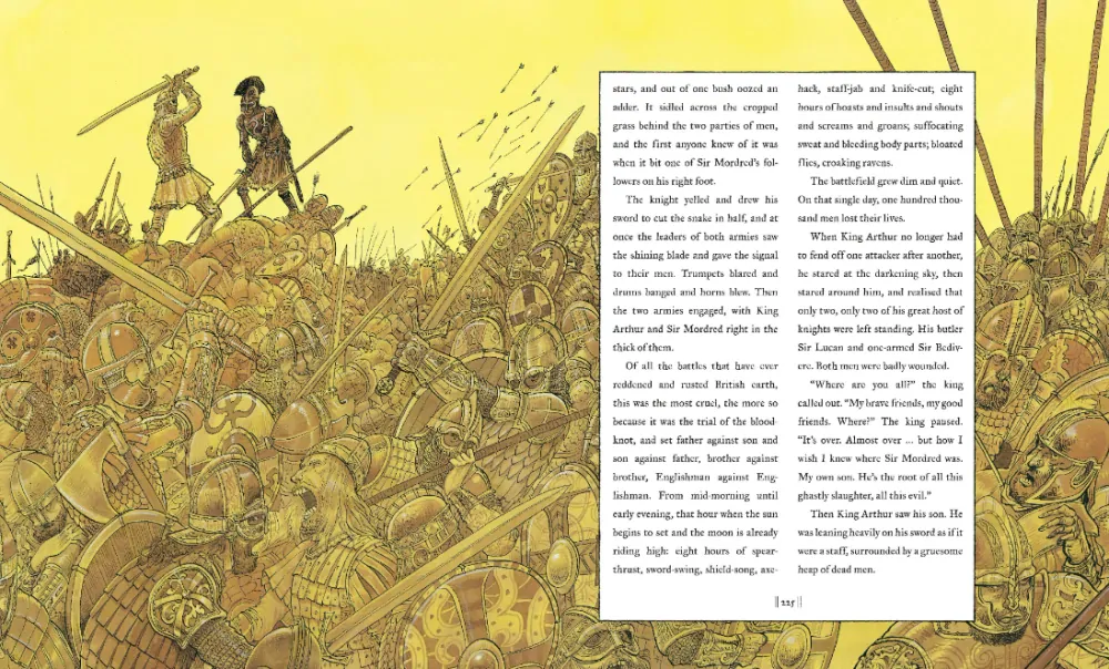 Arthur: The Always King Král Artuš obrázková kniha v angličtině