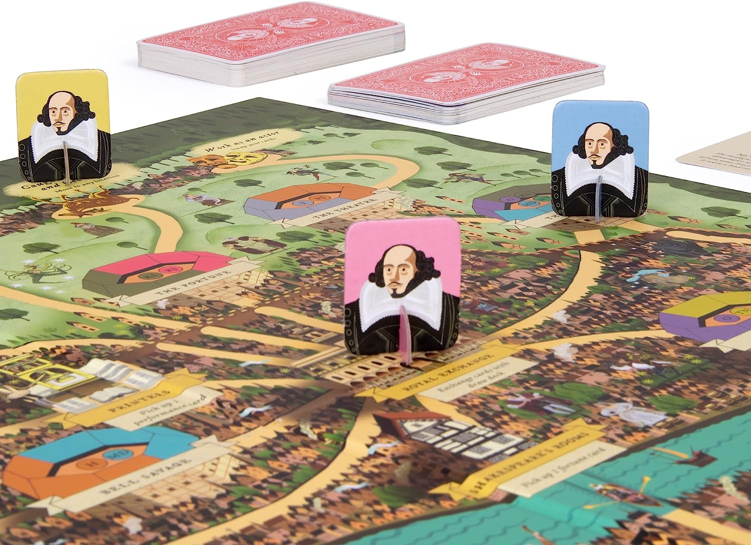 The Shakespeare Game život a dílo Shakespeara ve stolní hře