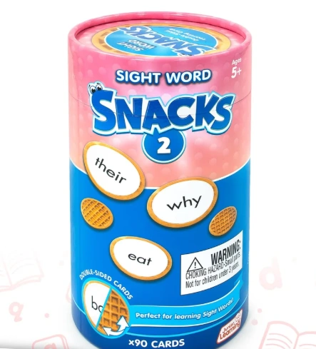 Sight Word Snacks (Set 2) základní anglická slova