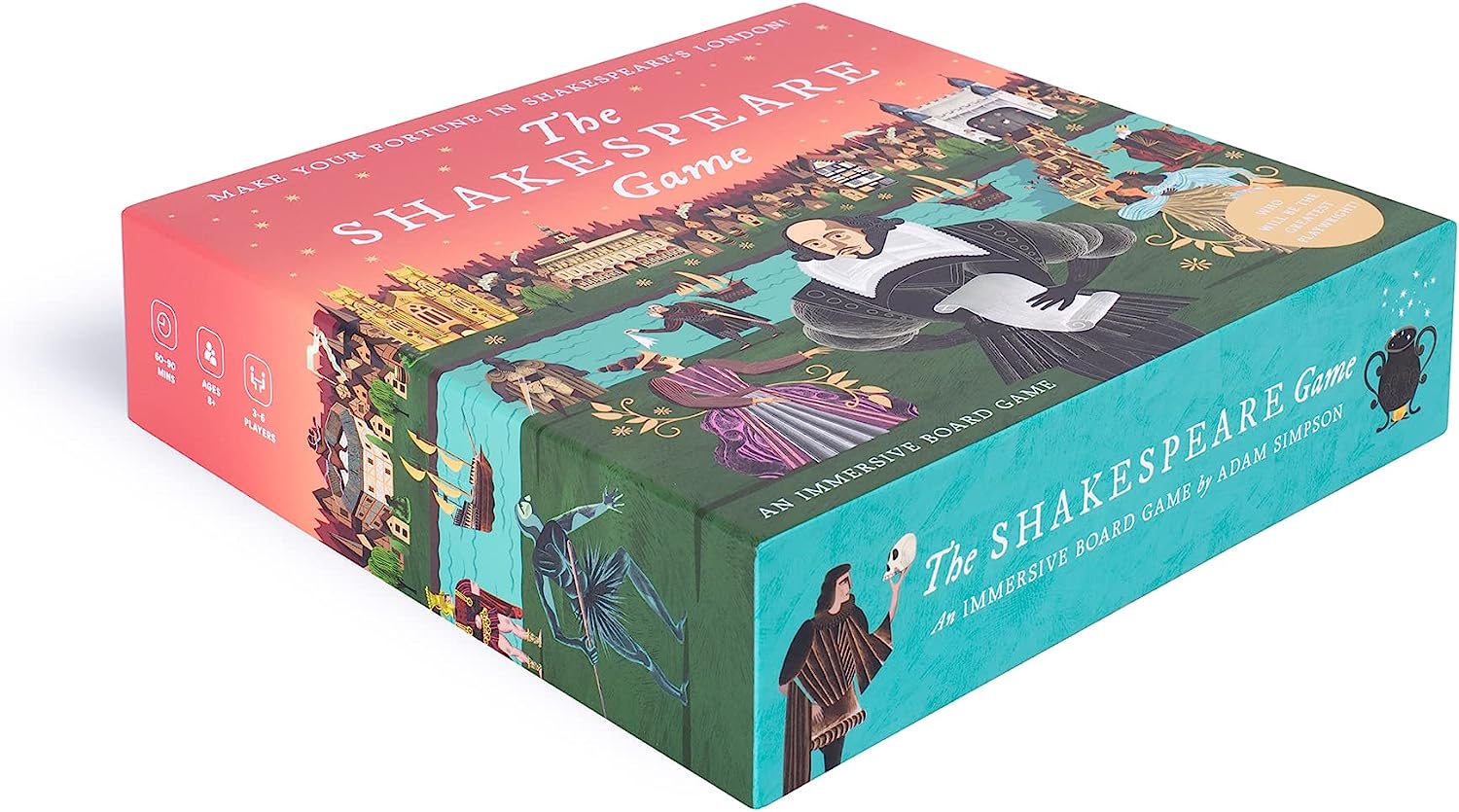 The Shakespeare Game život a dílo Shakespeara ve stolní hře