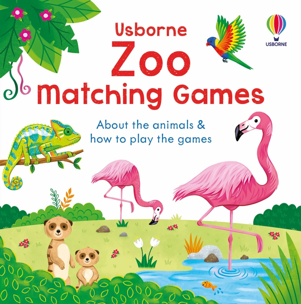 Zoo Matching Games and Book bingo v angličtině pro děti