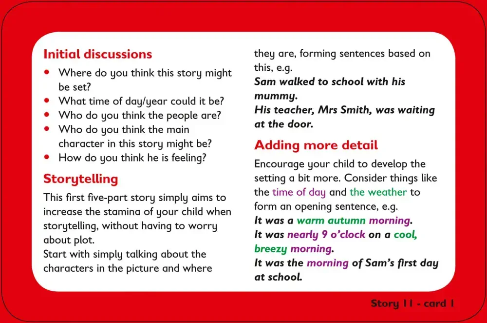Storytelling Flashcards vyprávíme příběh v angličtině s obrázky