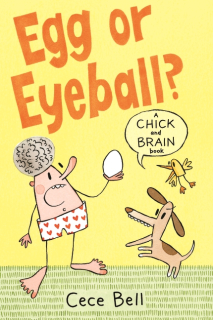 Chick and Brain: Egg or Eyeball? první čtení v angličtině