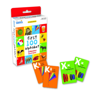 First 100 Words Alphabet Card Game anglická abeceda hra