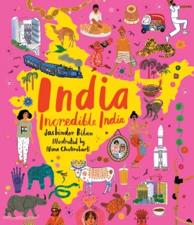 India, Incredible India kniha pro děti o Indii v angličtině