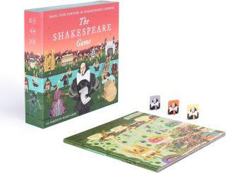 The Shakespeare Game život a dílo Shakespeara ve stolní hře