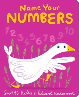 Name Your Numbers kniha s pohyblivým obrázkem čísla anglicky