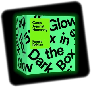Cards Against Humanity Family Edition: Glow in The Dark Box