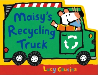 Maisy's Recycling Truck kniha v angličtině o popelářích