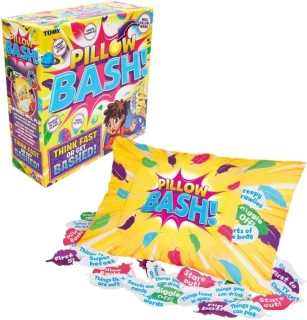 Pillow Bash Funny Party Games hra anglická slovíčka dle témat PONIČENÁ KRABICE