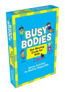Busy Bodies: Sporty Activities for Kids karty v angličtině