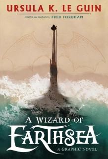 A Wizard of Earthsea fantasy adventure komiks v angličtině