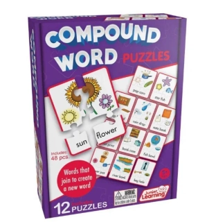 Compound Word Puzzles anglická slovíčka složená puzzle