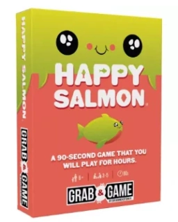 Exploding Kittens Happy Salmon Grab & Game hra v angličtině