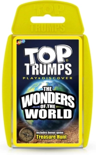 Top Trumps Wonders of the World karetní hra v angličtině
