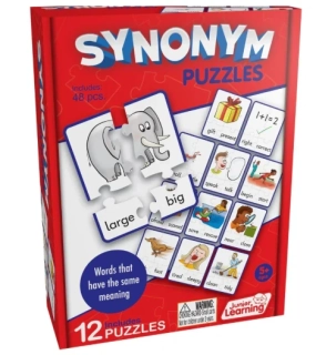 Synonym Puzzles synonyma v angličtině puzzle s obrázky