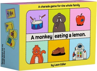 A Monkey Eating a Lemon pohybová hra v angličtině