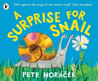 A Surprise for Snail Petr Horáček kniha pro děti v angličtině