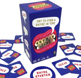 Rhymin Time Fun and Educational Card Game anglická slova rýmy