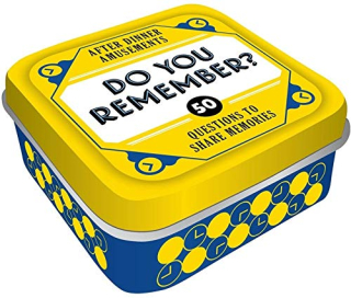 Do You Remember? konverzační karetní hra anglicky