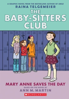 The Baby-sitters Club Mary Anne Saves the Day komiks v angličtině